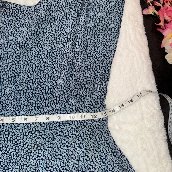 3 x 20$ Chic Blue Patterned Maxi Dress Size Medium - Picture 11 of 11